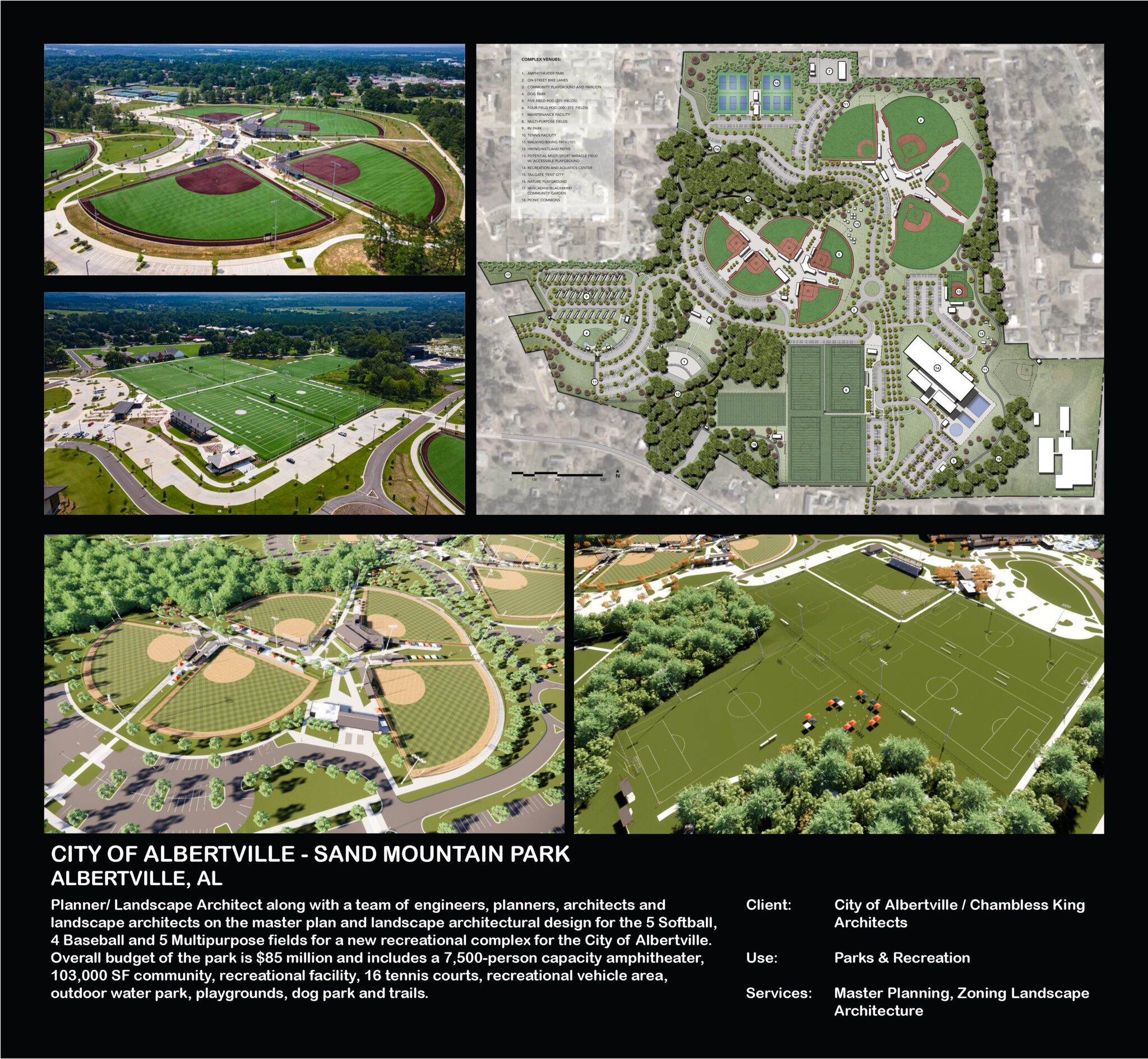 Sand Mountain Park Landscape Architecture - Birmingham